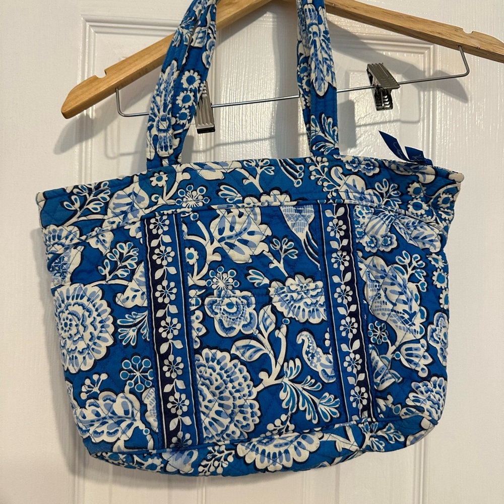 Vera Bradley Blue and White Floral Tote
